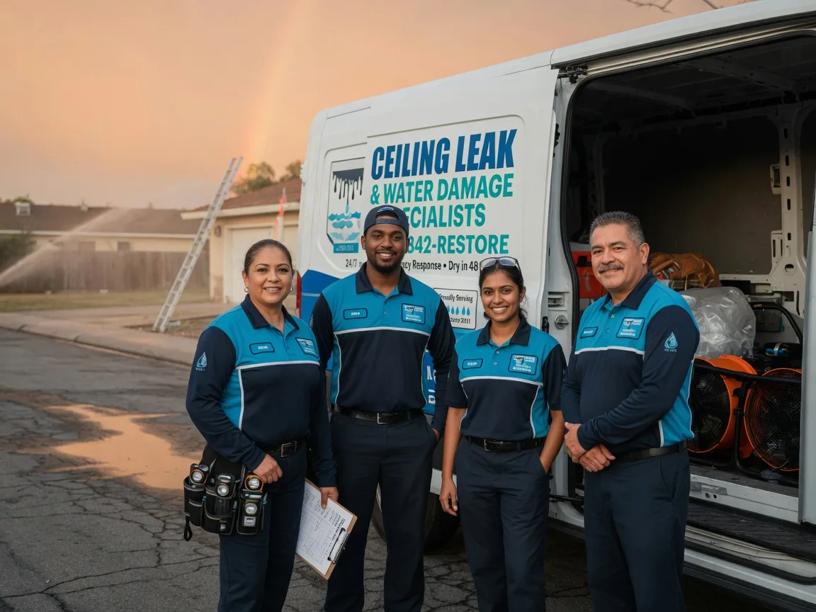 Ceiling Leak Cleanup company in Rosburg, WA