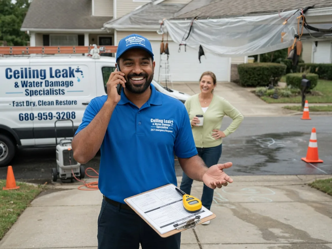 Ceiling Leak Cleanup Rosburg, WA FAQs